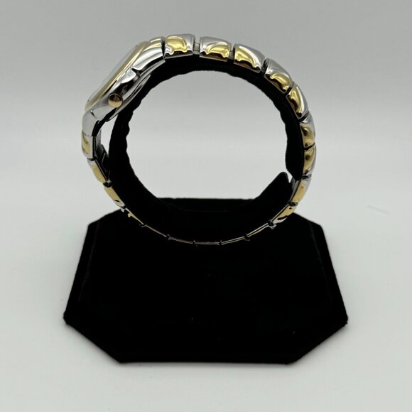 Vintage 1990s TIMEX INDIGLO WATCH Ladies Two Tone Stretch Bracelet Light WR30 - Picture 7 of 10